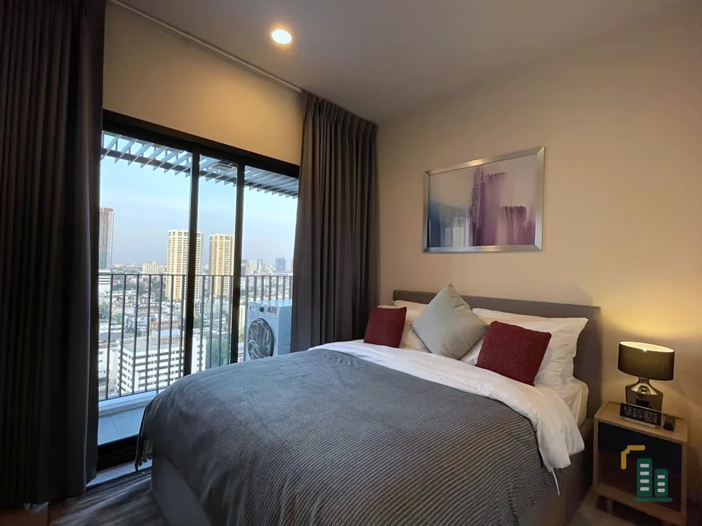 For rent: XT Ekkamai, separate room with a beautiful city view, fully equipped with amenities. Don't just look.