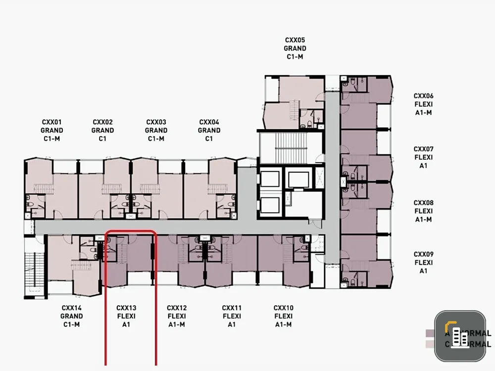 Down payment sale, Landmark at Kasetsart, Thung Song Hong Station, good project, nice location, book now, hurry.
