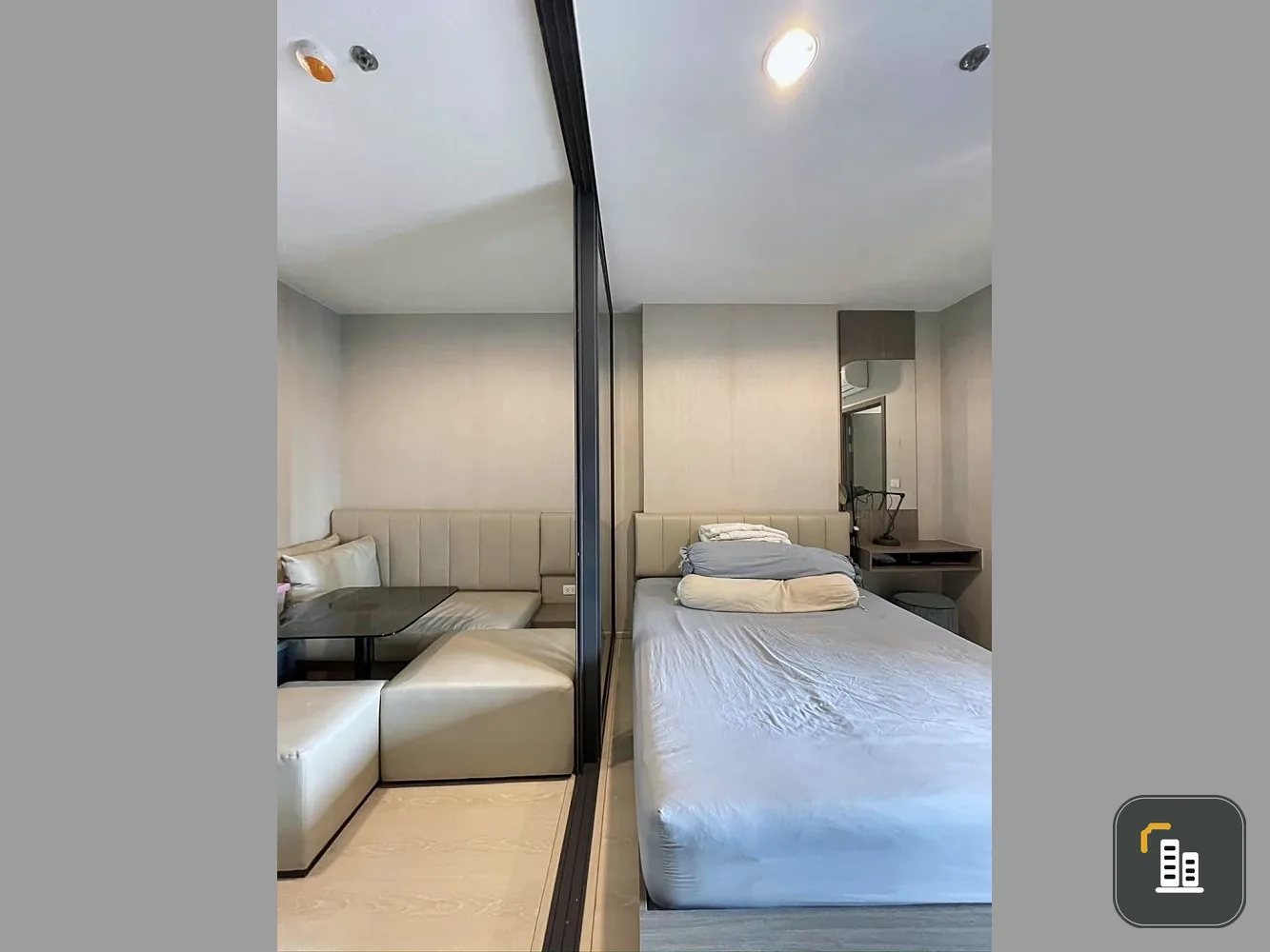 For rent, Ideo Tha Phra Interchange, room ready to move in. Complete facilities Just carry your bag and move in.