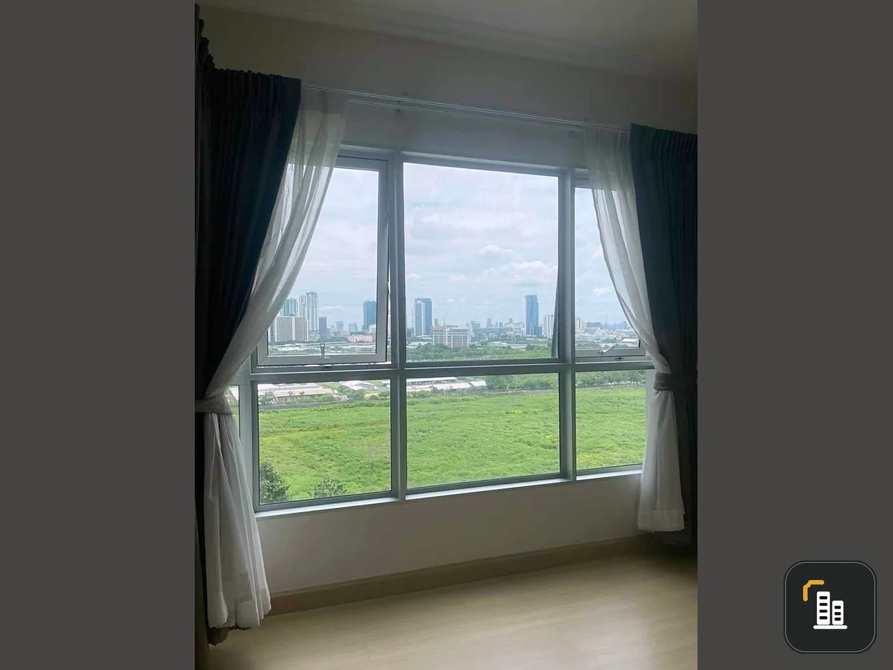 FOR SALE Supalai Veranda Rama 9, empty room, not too expensive, if you want to decorate a room, you mustn't miss this opportunity.