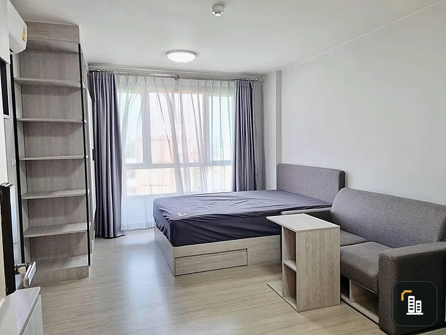 For sale: D Condo Campus Kamphaeng Saen, ready to move in, complete here, just come and move in. Don't miss it!
