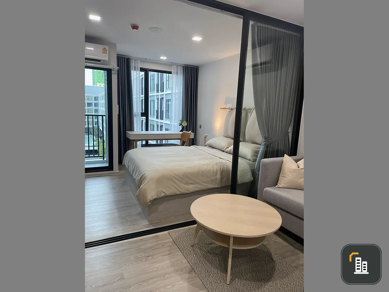 For rent Kave Seed Kaset, furnished room, ready to move in, complete with furniture and electrical appliances. You will regret it if you miss it.