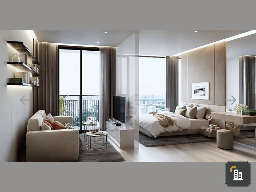 Selling down payment, Skyrise Avenue Sukhumvit 64, 3rd floor, not very high, north-facing room, view of the pool, hurry and reserve before you miss ou