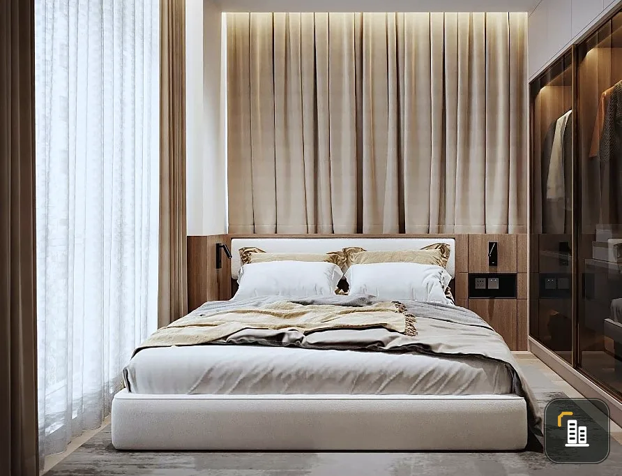 For rent: Supalai Premier Si Phraya-Sam Yan, beautiful room, built-in, great, big screen TV, good quality leather sofa, book now.
