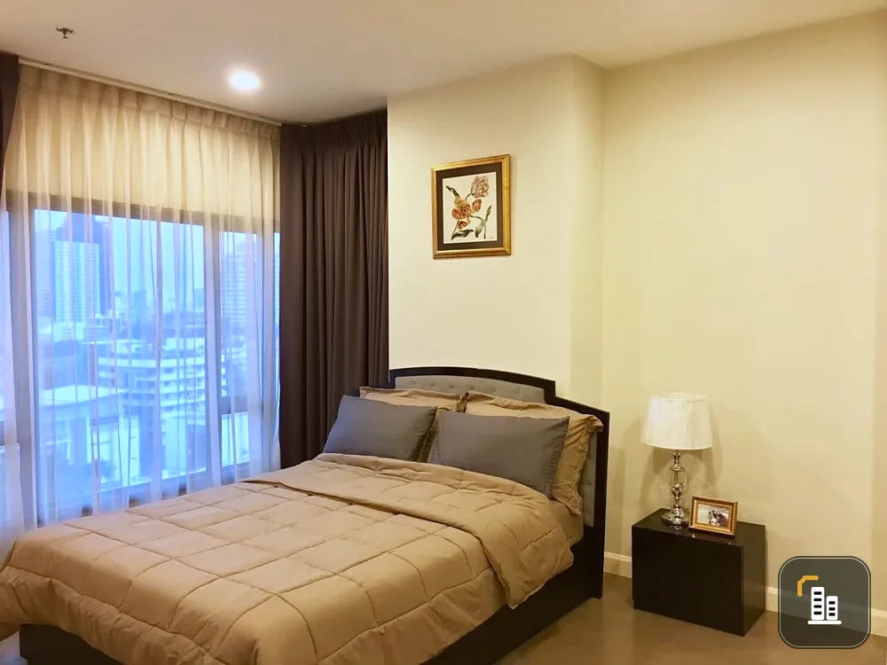 Condo for rent: The Crest Sukhumvit 34, fully furnished room, built-in kitchen, fully equipped, food lovers can't miss this.