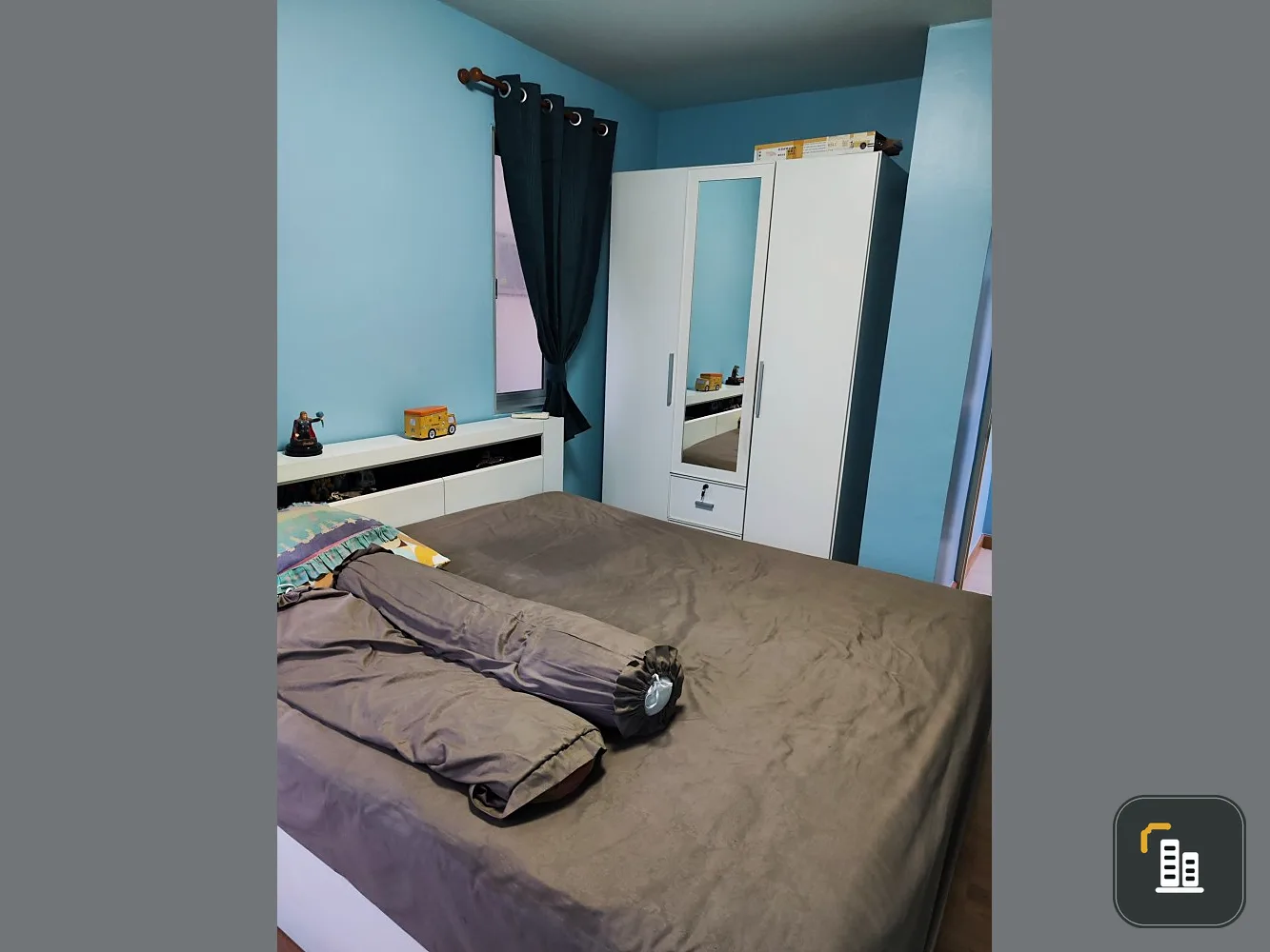 For sale, for rent, City Home Condo, Ratchada-Pinklao (Charan Sanitwong 95/1), spacious room, good price, hurry and reserve.