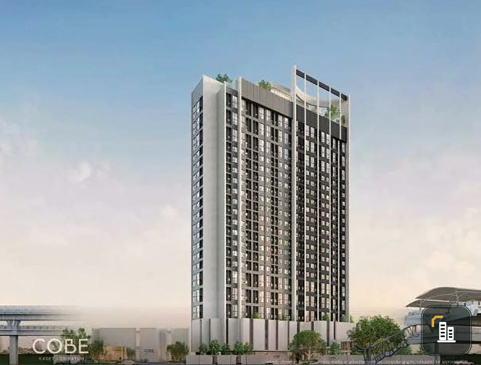 Selling down payment COBE Kaset-Sripatum, 14th floor, high view, affordable price, good location, complete facilities, reserve now.
