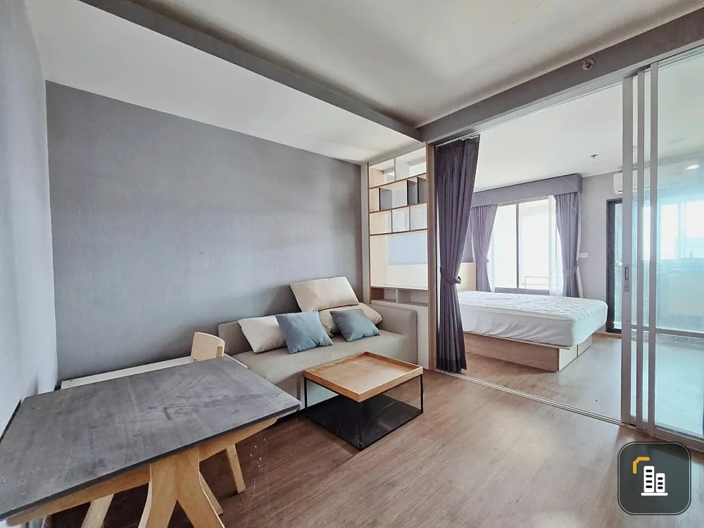 For sale: U Delight Residence Riverfront Rama 3, high floor, spacious room, beautifully decorated, nice to live in, river view, don't miss it.
