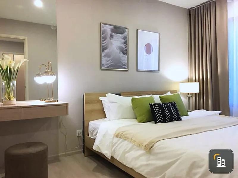 Condo for rent: Life Asoke 2 Bedrooms 2 Bathrooms, 15th floor, good view, comes with facilities, hurry to reserve