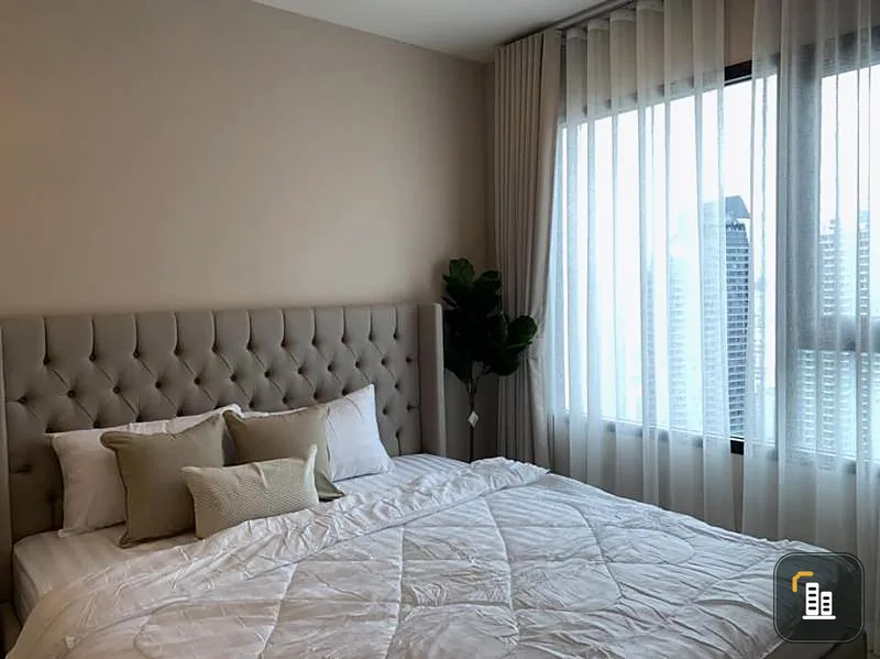 Condo Life Asoke for rent, fully furnished. Pool view fully furnished affordable price Hurry up to reserve.