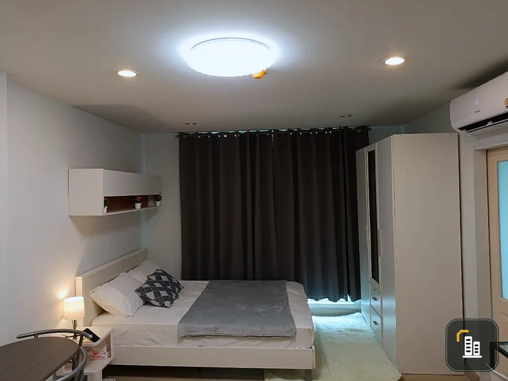 For sale: The Niche City Lat Phrao 130, decorated in a comfortable white tone, nice to live in, fully furnished, must reserve now.