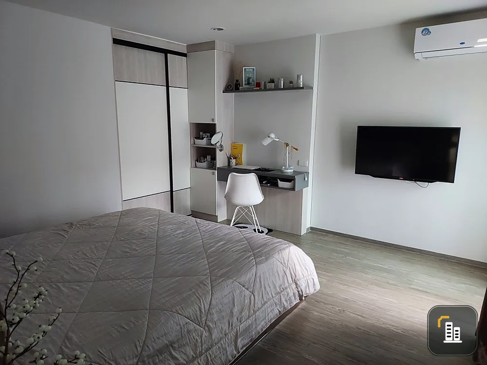 For rent!! Condo Regent Home Sukhumvit 97/1, 8th floor, Building B, corner room, beautiful room, fully furnished, ready to move in, book now!!