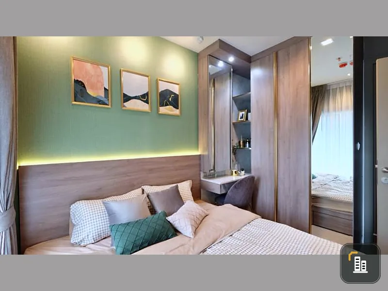 Urgent. Condo for rent Life Asoke-Rama 9, garden view, luxurious room, super nice, everything is complete!! rent now