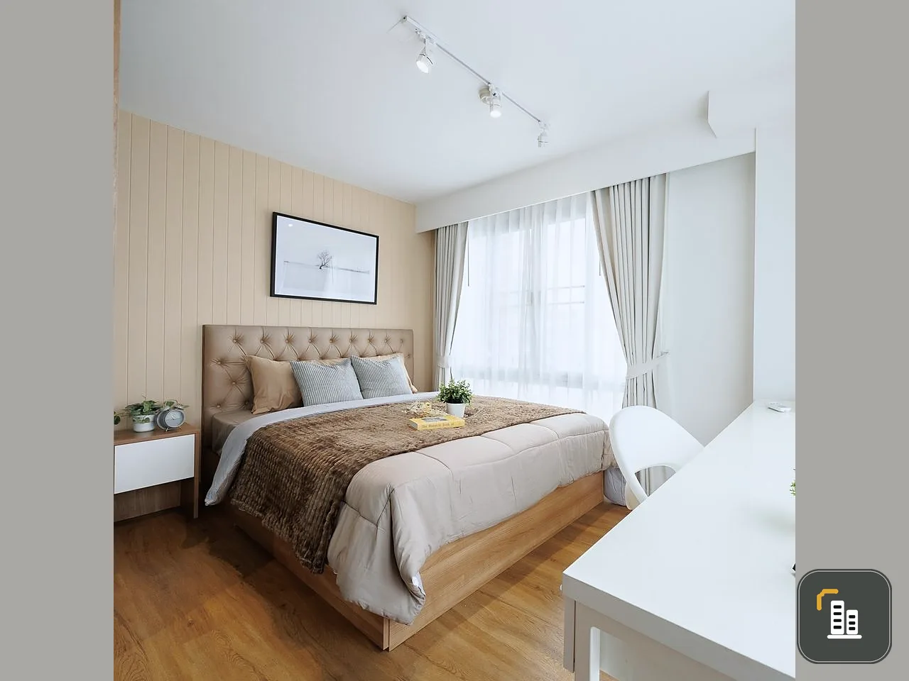 For sale: Chateau Intown Ratchada 13, 6th floor, quiet atmosphere, well-decorated with built-ins, exactly as shown, no deception, reserve now.