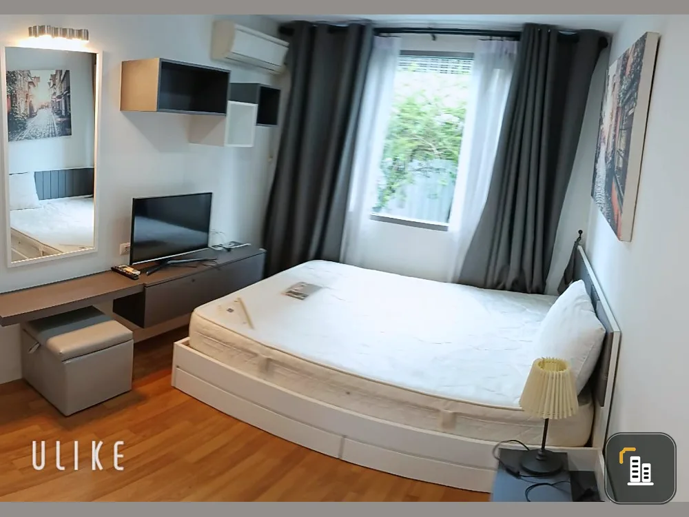 For rent!! Condo Vogue Place Sukhumvit 107, 2nd floor, full furniture + electrical appliances, ready to move in, don't miss it!!