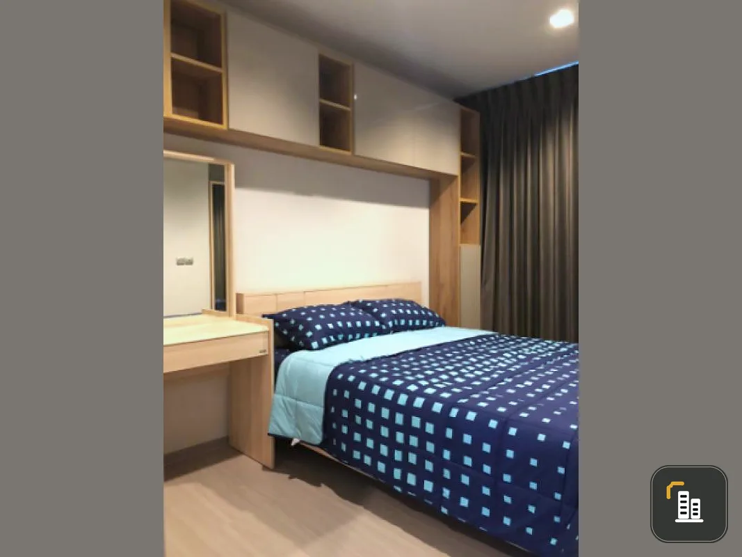 For rent, Life Asoke-Rama 9, urgently, the room is spacious, very comfortable, the room function is very good, don't miss it!!