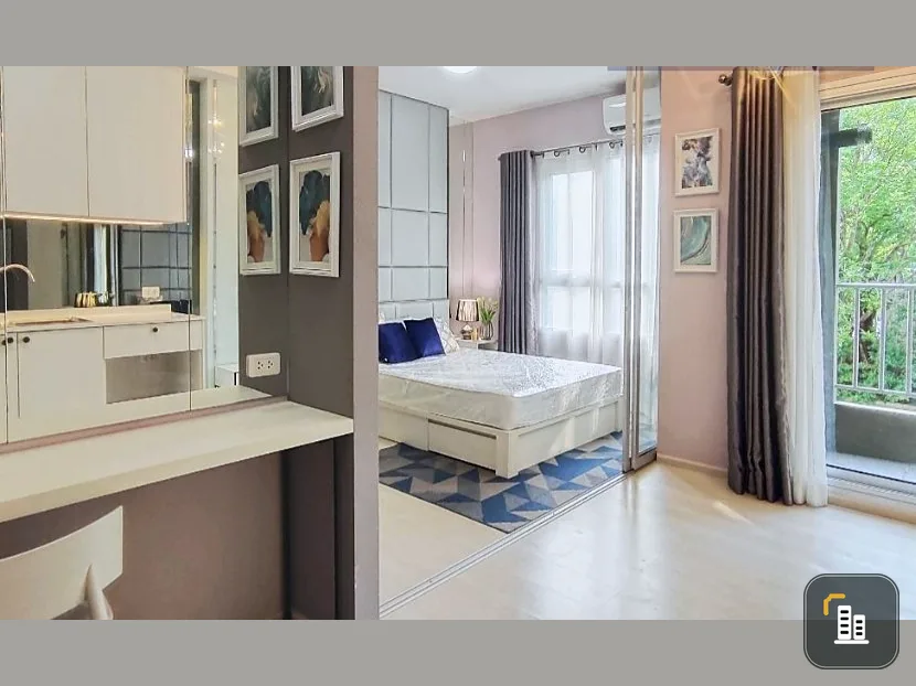 For sale: Chapter One Shine Bang Pho, 5th floor, beautiful room, fully furnished, interested, hurry and reserve now.