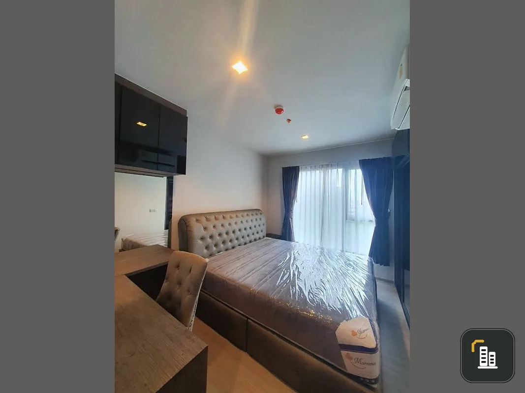 Announcement. Listen this way. For rent Life Asoke-Rama 9 North, 9th floor, garden view, new room, beautiful decoration!! hurry up