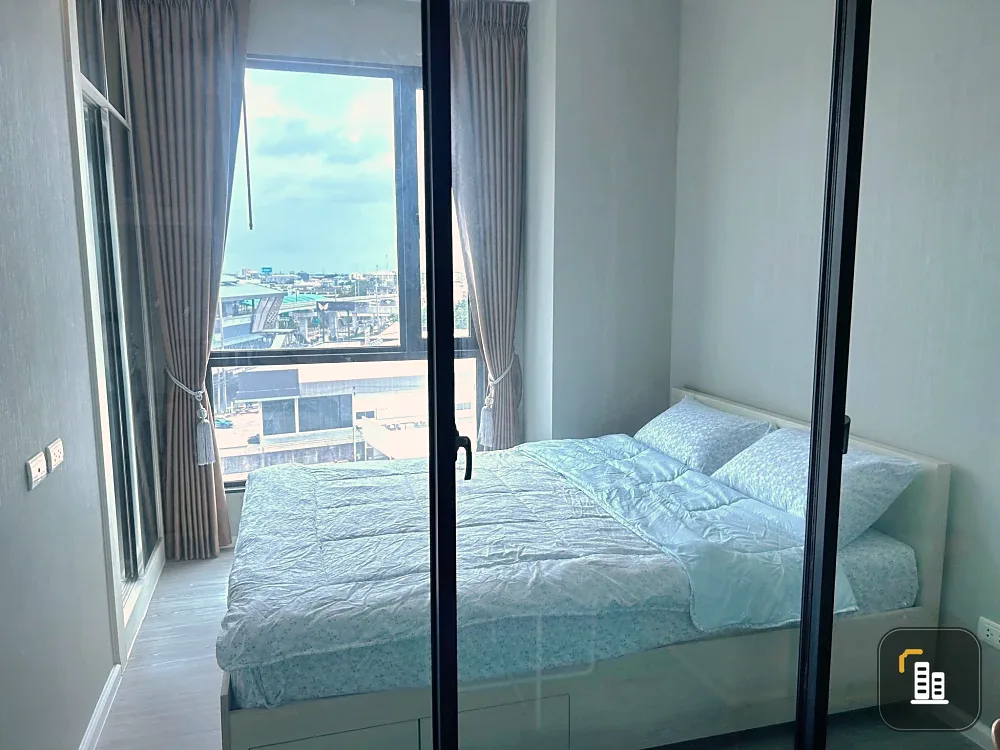For rent: JW Station @ Ramintra, 8th floor, fully furnished room, very comfortable bed, convenient travel, hurry and book now!