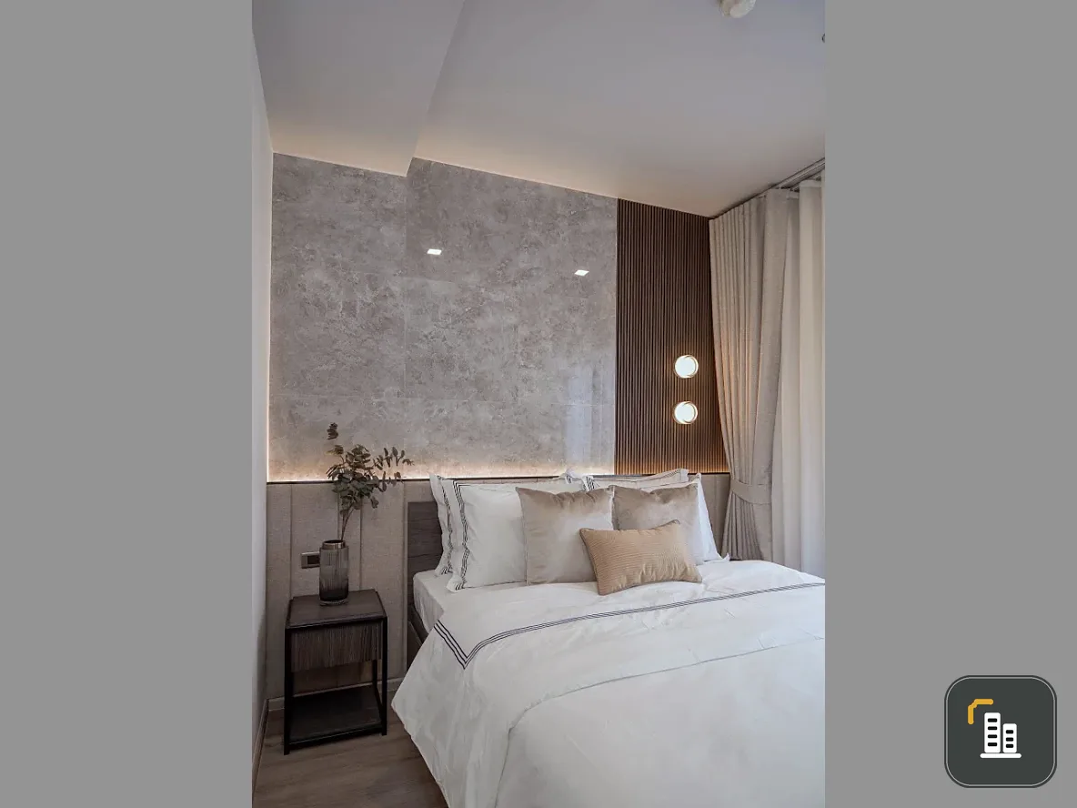 Selling down payment for Metris District Ladprao, high floor, garden view, affordable price, pet owners must not miss it.