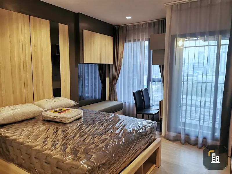Condo for rent, Life Asoke, Rama 9, nice room, affordable price, fully furnished, ready to move in