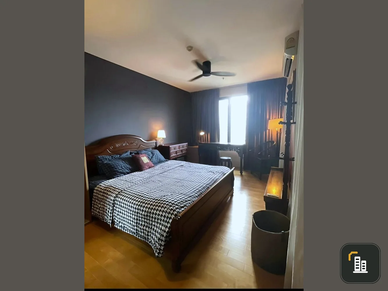 Condo for rent, Villa Asoke, large room, comfortable, usable area worth it, if you miss it, you will regret it later.