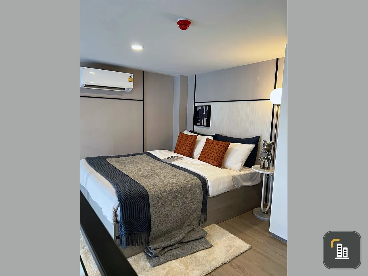 Selling down payment Origin plug&play nonthaburi, duo space room, 2 floors, high floor, good view, not expensive, reserve now.