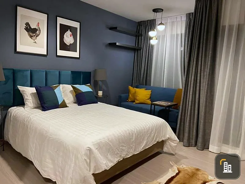 Condo for rent Life Asoke-Rama 9, ready to move in, high floor, good view, affordable price The central area is great, don't miss it.