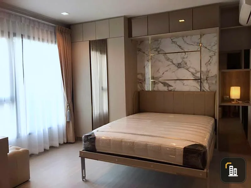 For rent life asoke rama 9, nice room, furniture, electrical appliances ready Get in the best move quickly