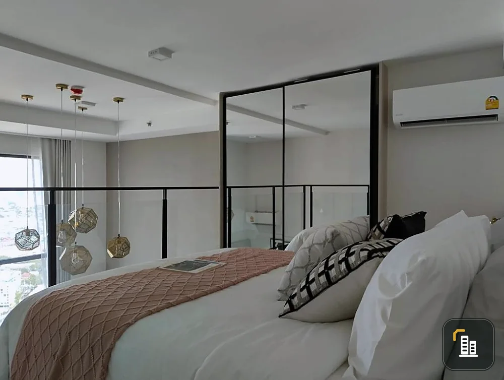 For rent!! Condo Siamese Sukhumvit (On Nut) 27th floor Duplex room, beautiful, great view, fully furnished, book now!!