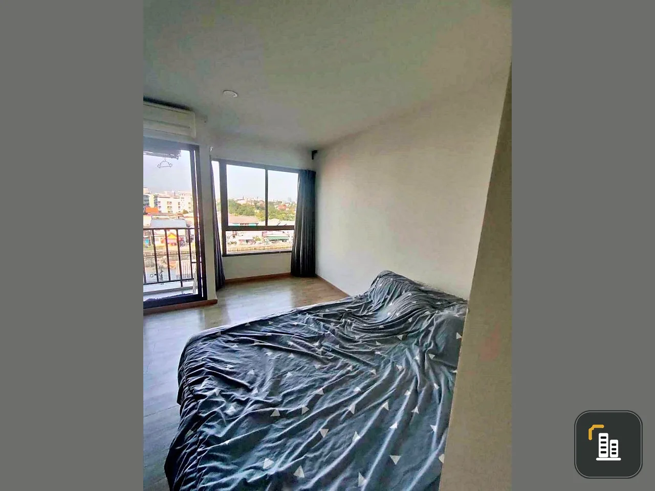 For sale: Notting Hill Phahonyothin-Kaset, open and comfortable view, STUDIO room with furniture. Interested? Hurry and book now.