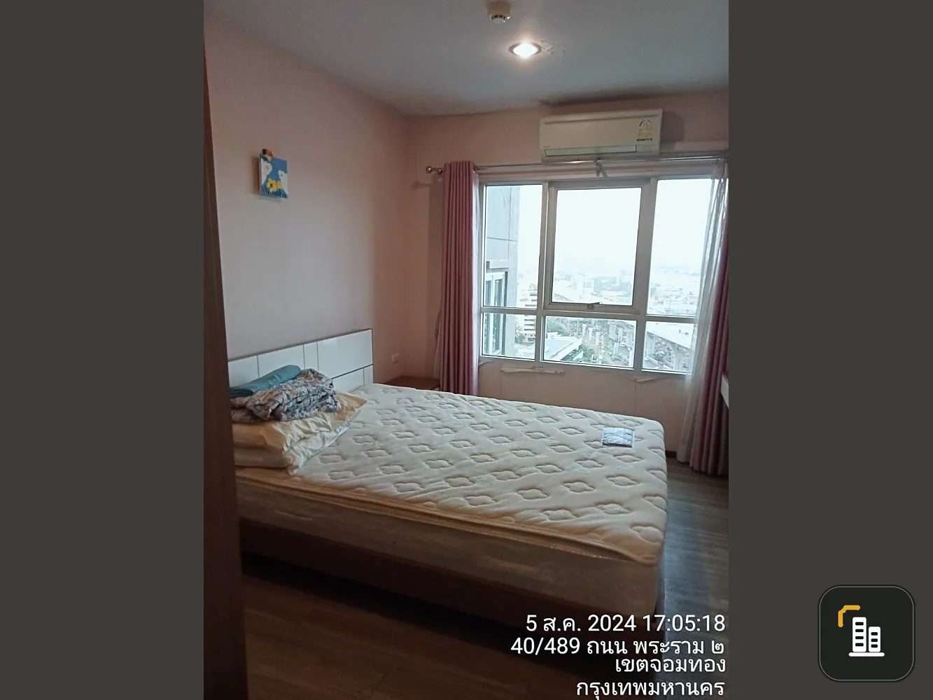 For rent: Condo Origins Bangmod - Rama 2, 18th floor, spacious room, nice decoration, can't miss out on booking.