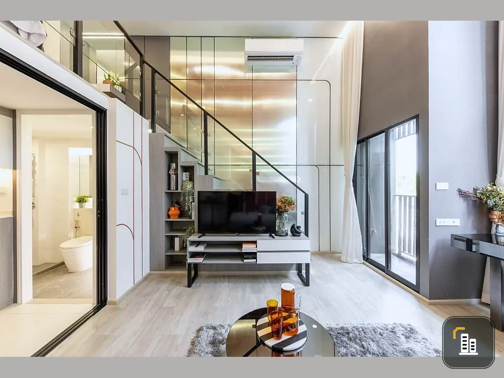 Down payment sale Origin Plug & Play Nonthaburi Station, high floor, very good room location, Chao Phraya River view, book now