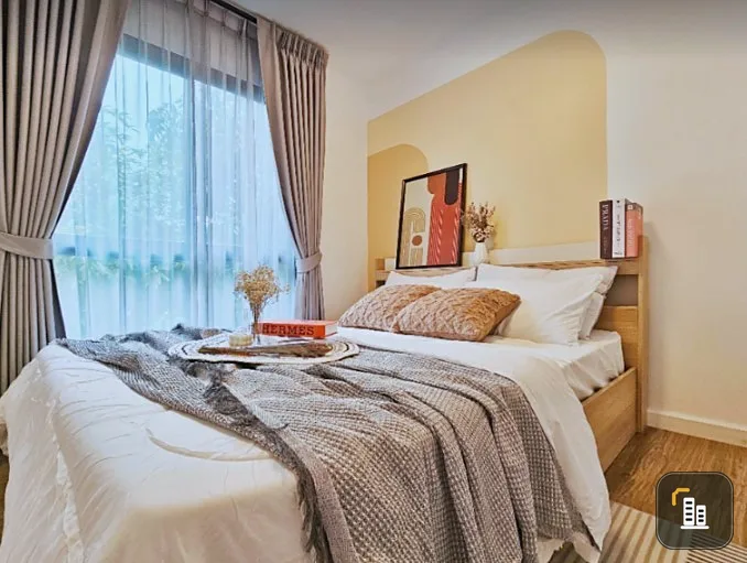 For sale: I Condo Kaset, beautifully decorated room, nice view, fully furnished, just bring your own stuff and you can move in.