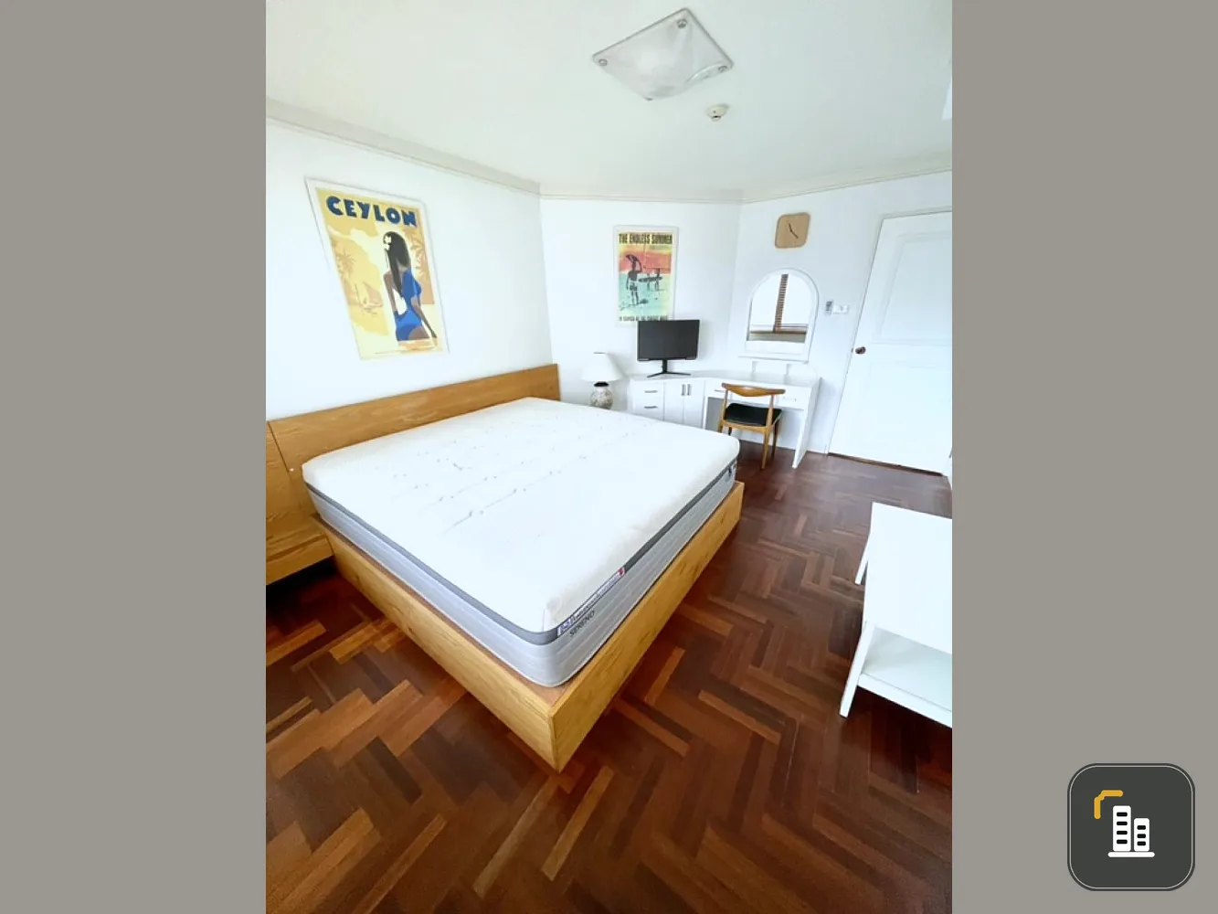 For rent, The Waterford Park Sukhumvit 53, 19th floor, spacious room, fully furnished, book now, don't miss it.