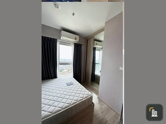 For sale: Plum Condo Ramkhamhaeng Station, nice place to live, high view, fully furnished, just bring your bags.
