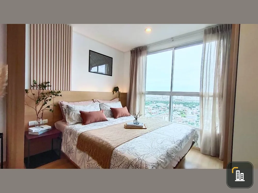 For sale U delight 2 @ Bangsue Station, beautifully decorated room, Minimal style, good like this, don't miss it.