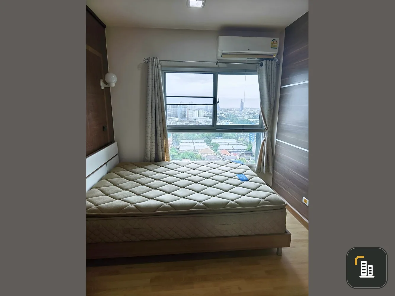 Condo for sale: The Parkland Taksin - Tha Phra, 17th floor, spacious room, south facing, great view, don't just look.
