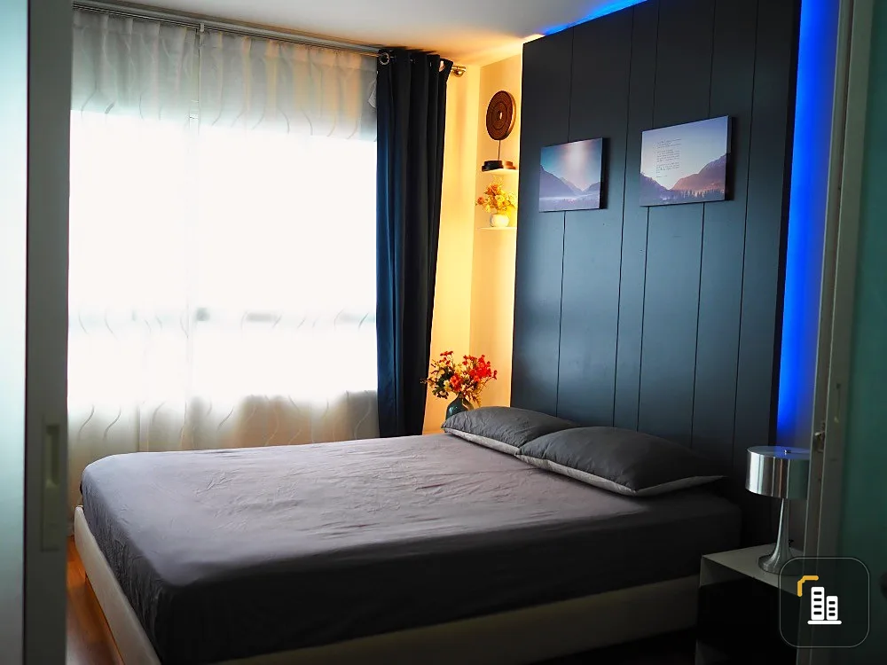 For sale, U Sabai Rama 4 - Kluai Nam Thai, 7th floor, partitioned room, fully furnished. Interested in owning, hurry and reserve now, urgent.