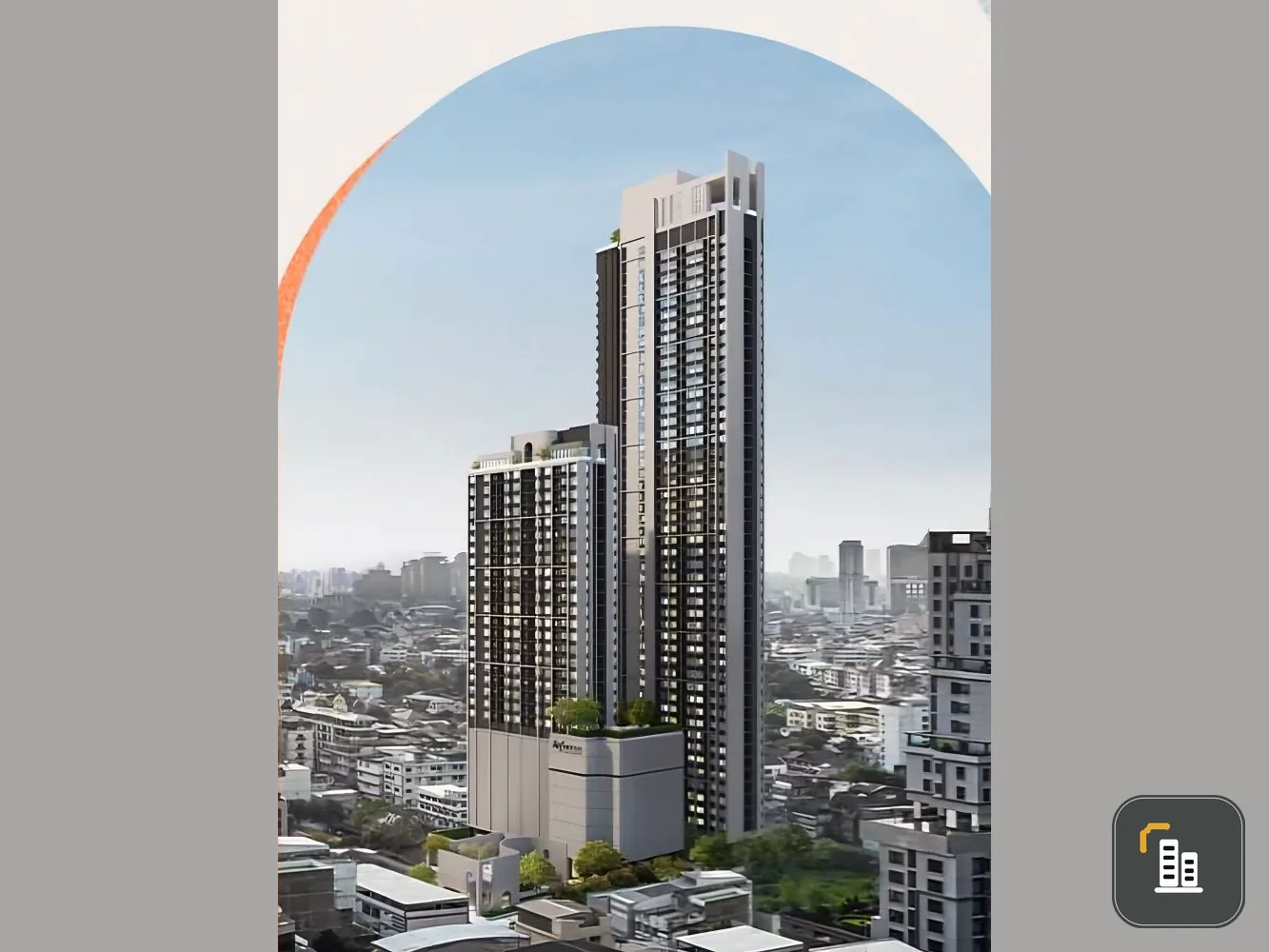 Down payment sale, Reference Sathorn-Wongwian Yai, high floor, very large room, very beautiful view, hurry up and reserve, become the owner.