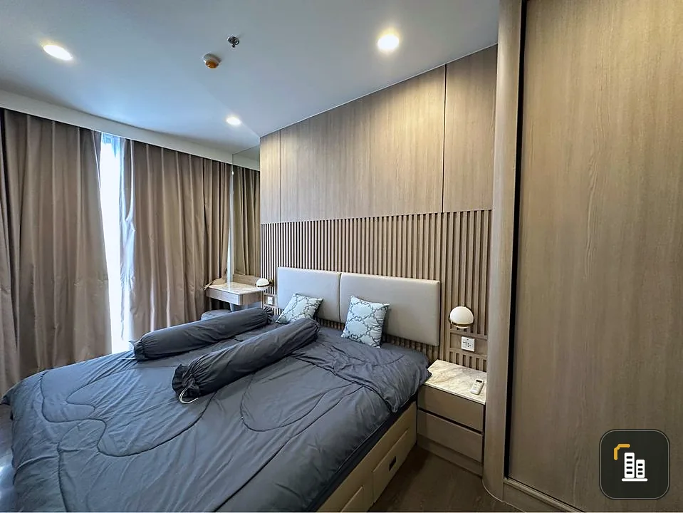 For rent: Oka Haus, 27th floor, unblocked view, luxurious built-in decoration, fully furnished. Book now, get it first!