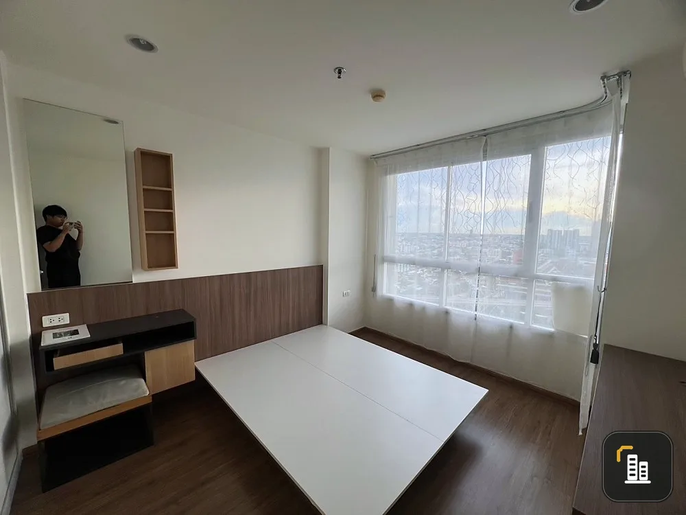 Condo for sale, U Delight Ratchaprarop, bright and comfortable room, partitioned, high view, hurry to reserve and become the owner.
