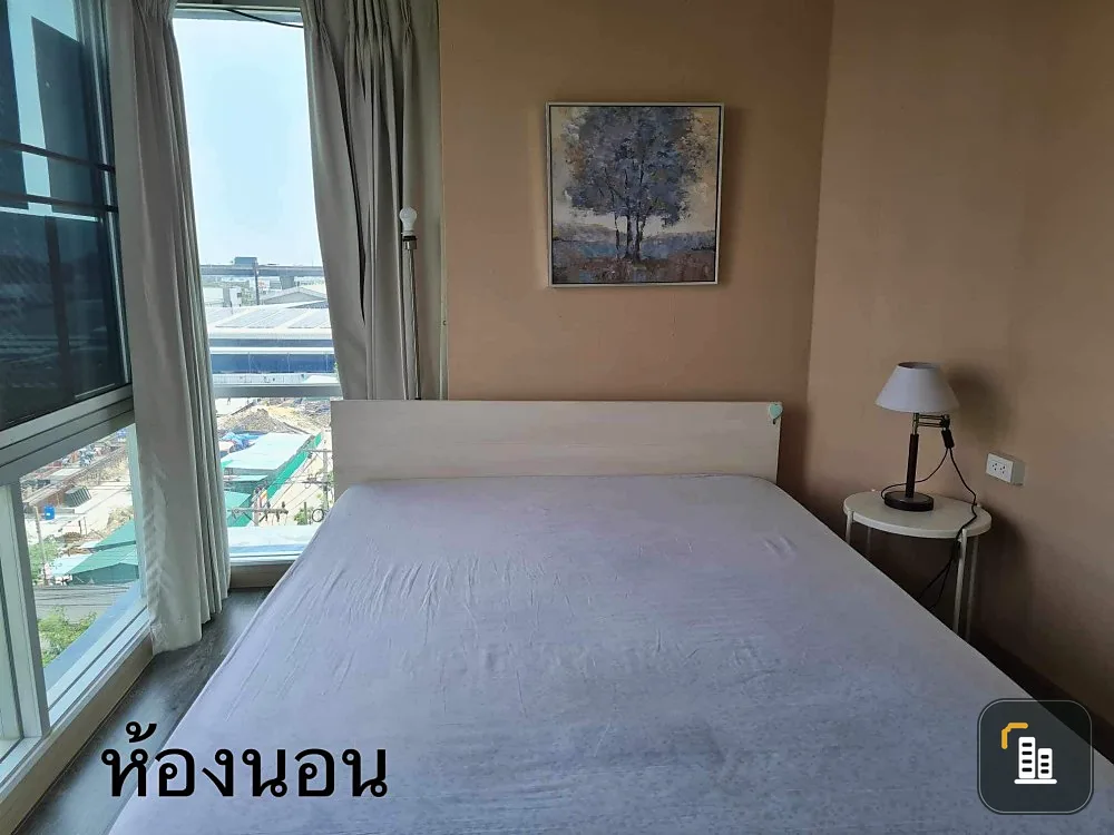For sale or rent: Swift Condo ABAC Bangna, corner room, airy, breezy, not hot, plenty of light. I must say that you must book.