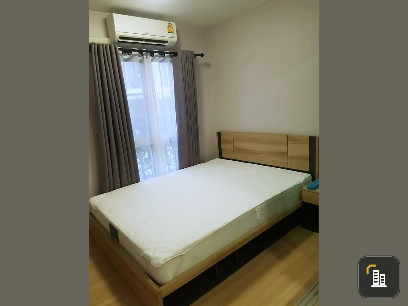 For sale: Plum Condo Chaengwattana Station, complete with furniture and electrical appliances. If you're slow, you'll definitely miss out.