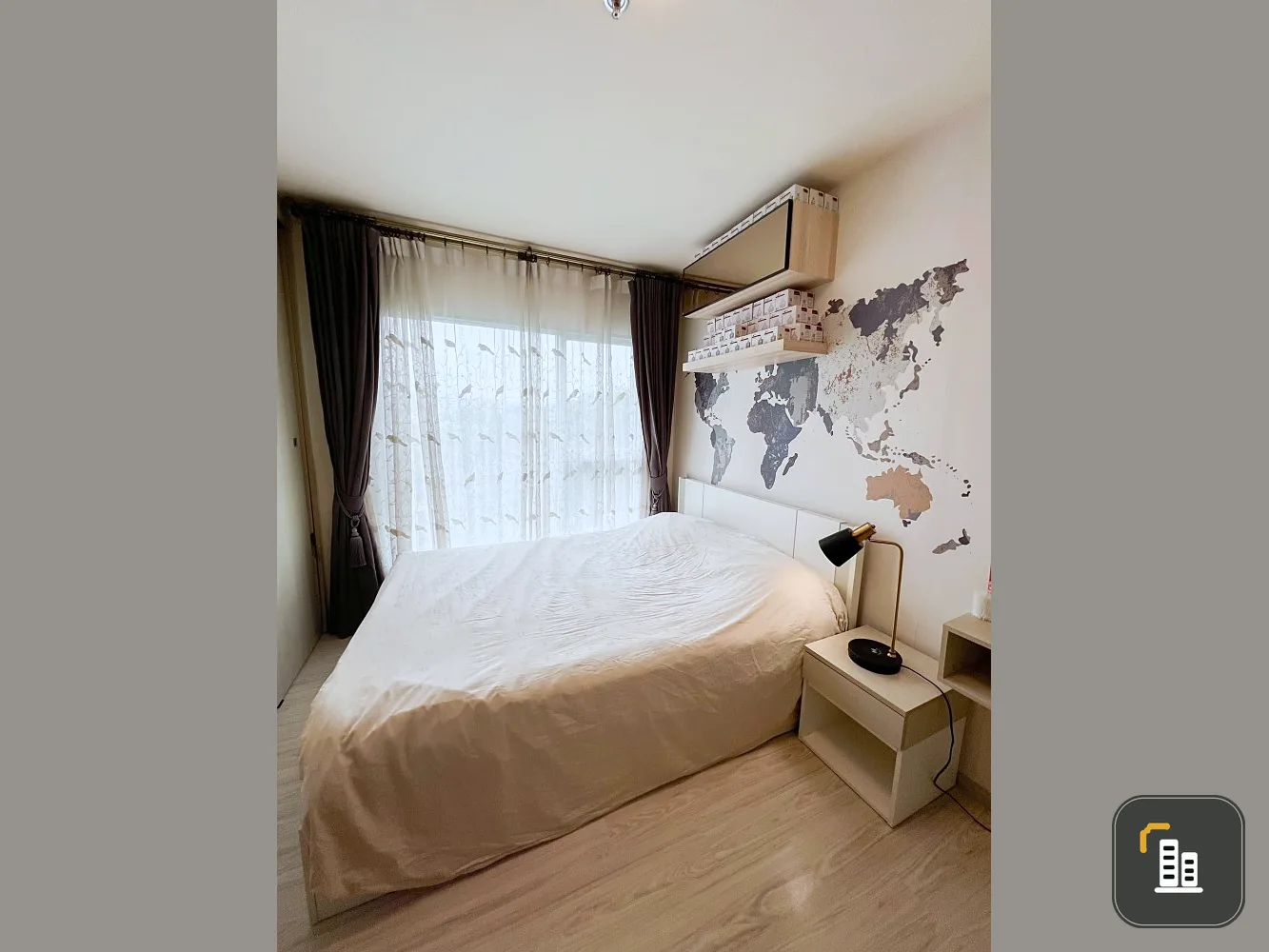 For sale: Aspire Rattanathibet 2 corner room, fully furnished. If you don't reserve, you'll really miss out. Hurry!