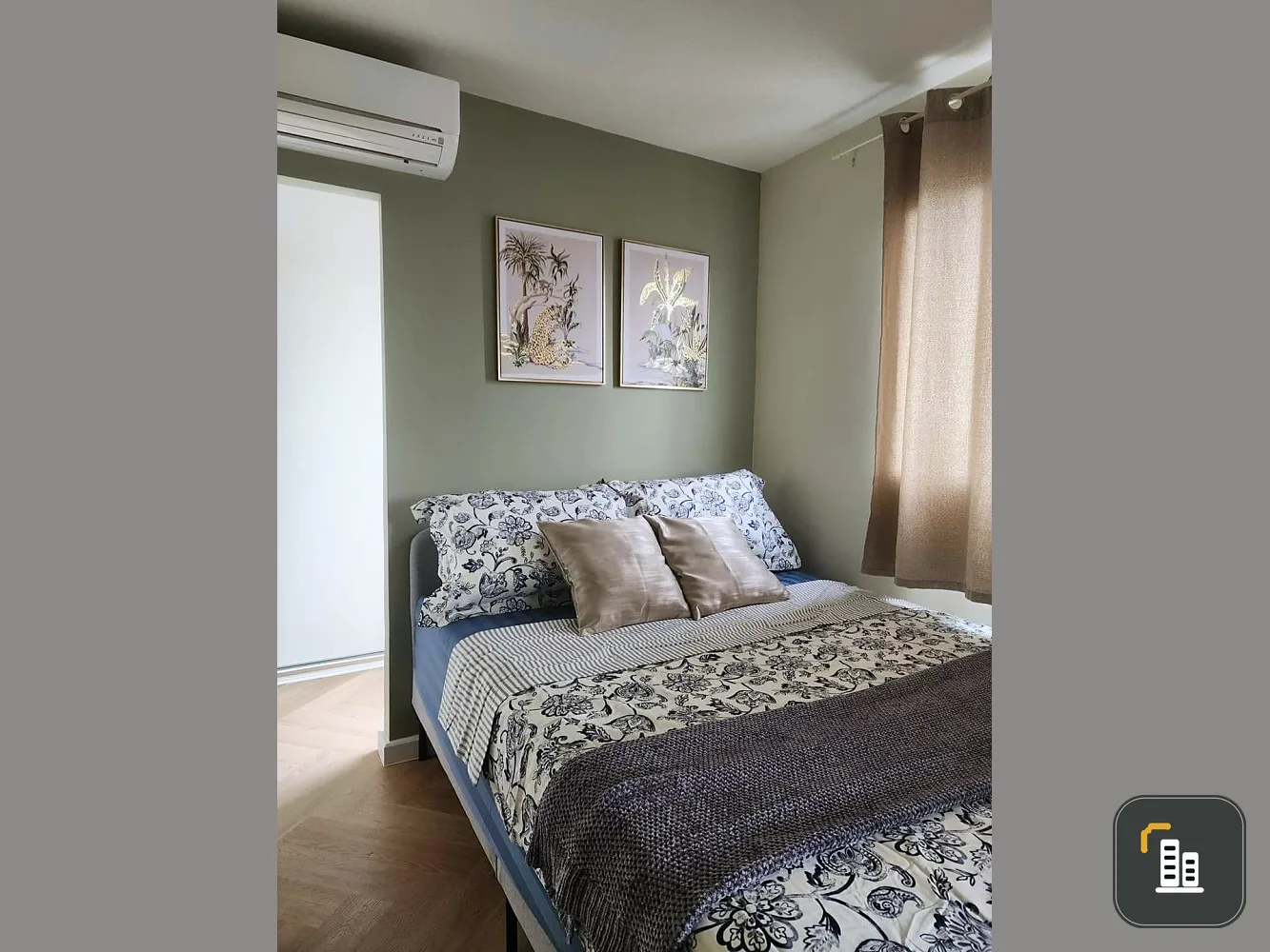 For rent: Lumpini Condo Town, North Pattaya, Sukhumvit (North Pattaya), 23rd floor, very high, beautifully decorated in Korean style, urgent.