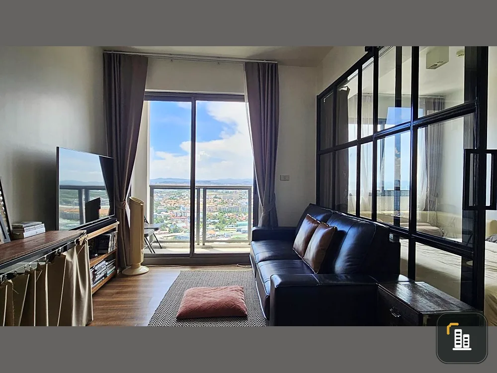 For sale, for rent, Unixx South Pattaya (South Pattaya), city and sea views, incredibly beautiful, fully furnished, ready to move in.
