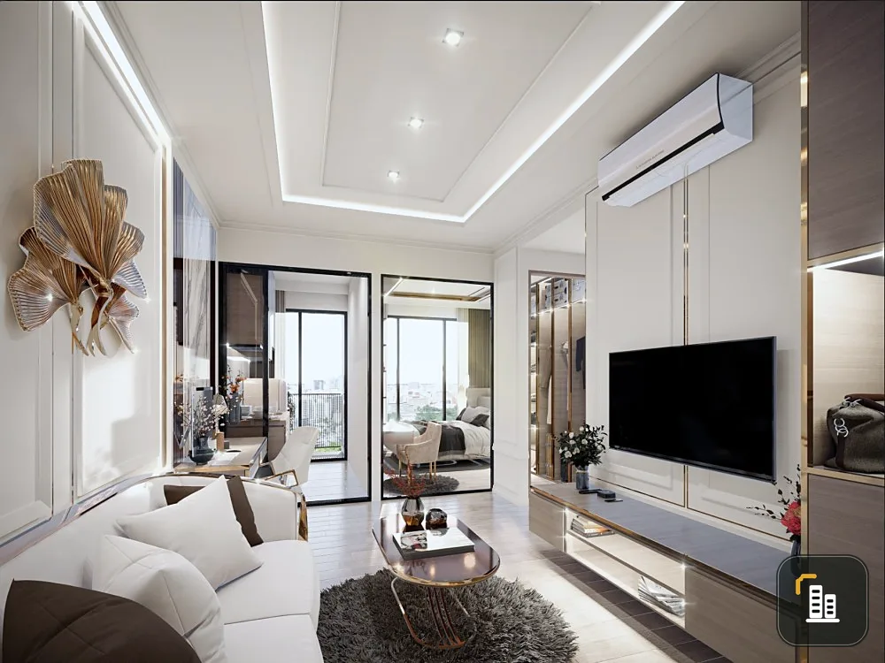Condo for sale, So Origin Phahonyothin 69 Station, 5th floor, not very high, north facing, very good view, interested, reserve now.