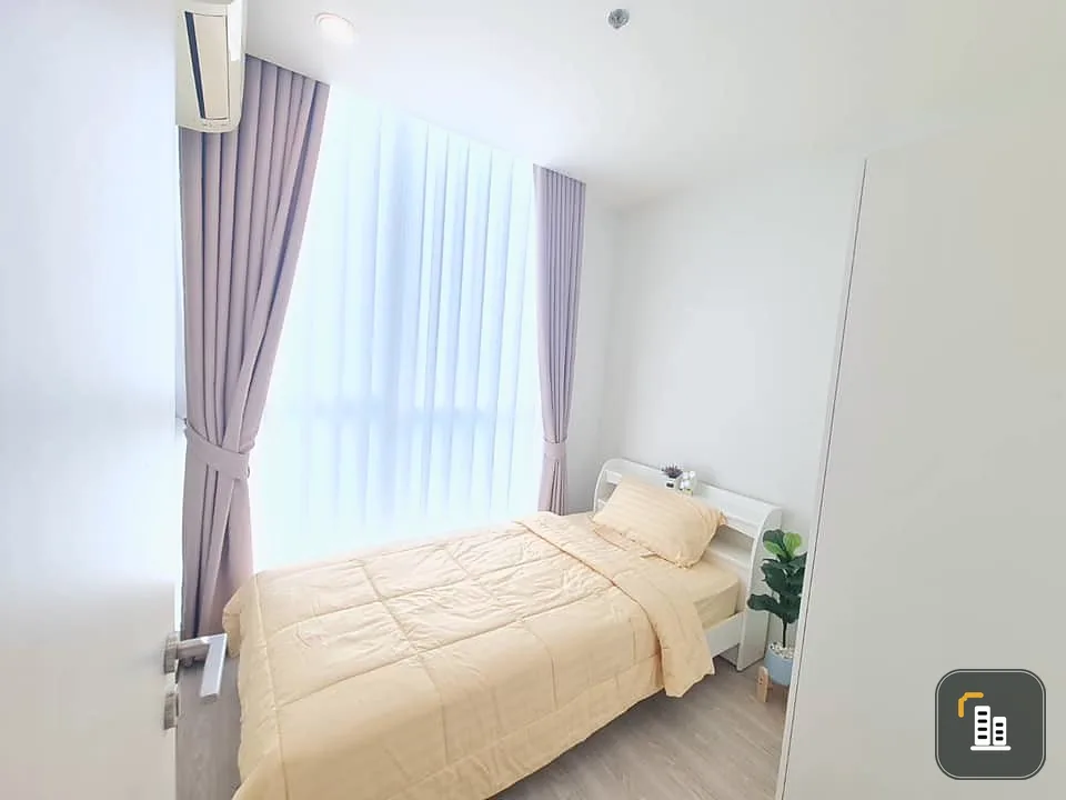 For rent: Noble Revolve Ratchada 2, spacious room, beautifully decorated, with amenities. Don't just look.
