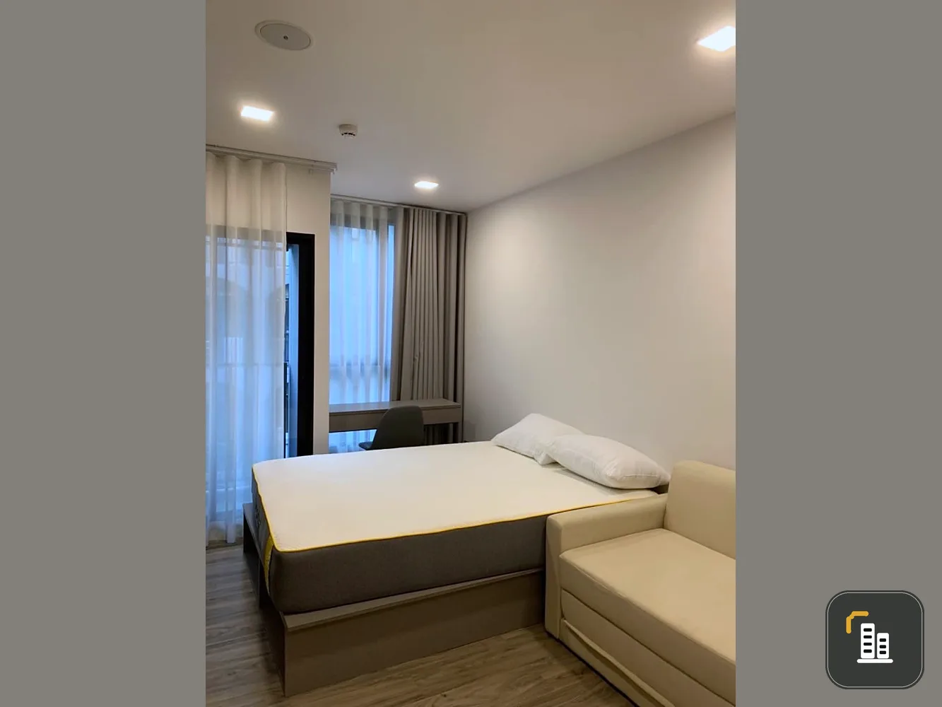 For rent, Kave Salaya, 5th floor, fully furnished, ready to move in. Book now, don't wait.